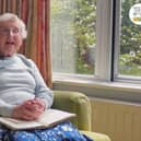 Jane Richards, reading her father's sermon. 