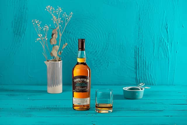 Tamnavulin's Double Cask Speyside Single Malt has aromas of apple, toffee, honey and sweet marzipan