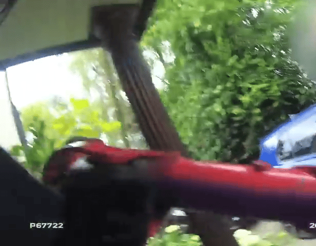Drug dealer's door smashed in by police