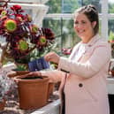 Lindsey Burrow, wife of late rugby legend Rob Burrow, plants wildflowers in his memory to mark Celebration Day (May 26) 