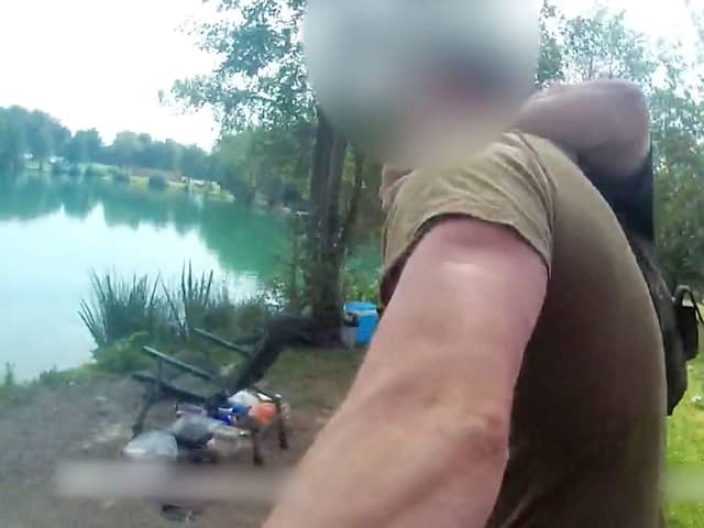Andrew Bowman is confronted and attacks two Environment Agency water bailiffs whilst fishing at Poole Hall Fisheries near Alveley - assisted by his dad Sidney Bowman.  