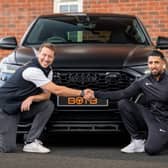 BOTB's Christian Williams congratulates Owais Khan on his big win 