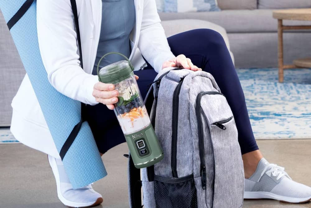 Take your ingredients with you and make up a fresh smoothie wherever you go