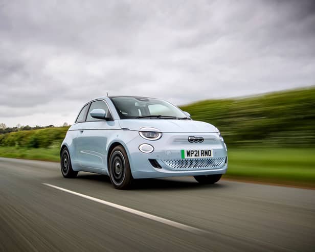 The 500e is bigger than its petrol predecessor - not by much, but it does make a difference