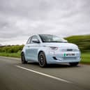 The 500e is bigger than its petrol predecessor - not by much, but it does make a difference