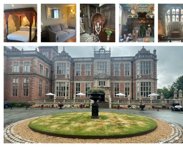 NationalWorld reporter Rochelle Barrand (pictured top centre) enjoyed an overnight stay at Crewe Hall Hotel and Spa. Photos by Rochelle Barrand.