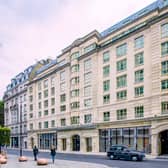 Middle Eight's impressive facade just minutes from Covent Garden
