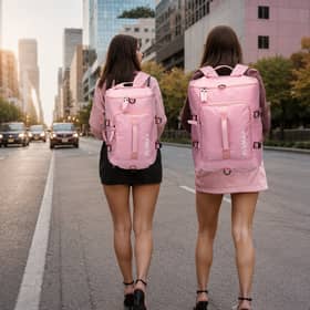The FLYMAX cabin bag is designed to fit Ryanair's free 40x20x25cm underseat luggage allowance.