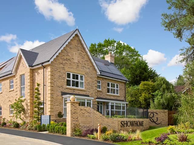 The newly opened showhome at Bellway’s Regent’s Gate development in Virginia Water.