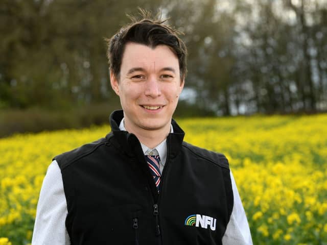 NFU Regional Policy Manager for the East of England Charles Hesketh.