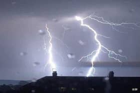 Photo of lightning from last year, taken by Eddie Mitchell.