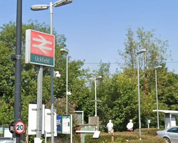 Buses will replace trains between between Oxted and Crowborough, and between Crowborough and Uckfield (pictured: Google Street View)