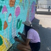The mural