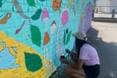 The mural