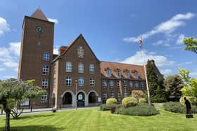 Spelthorne Borough Council offices in Knowle Green, Staines. Credit: Emily Coady-Stemp