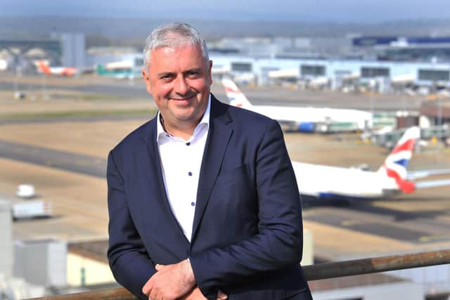 Stewart Wingate Chief Executive Gatwick Airport | Picture: Steve Robards