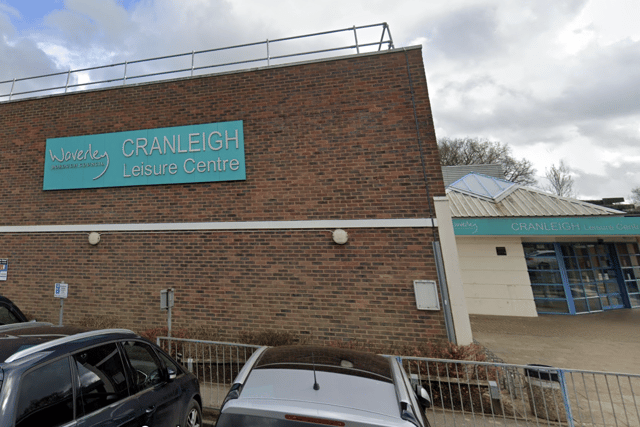 The existing Cranleigh Leisure Centre accounts for 11 per cent of Waverley Borough Council's carbon footprint. Picture courtesy of Google