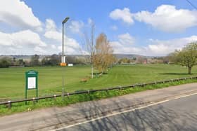 View of Master Park from Victoria Lane, Oxted. (Credit: Google Street View)