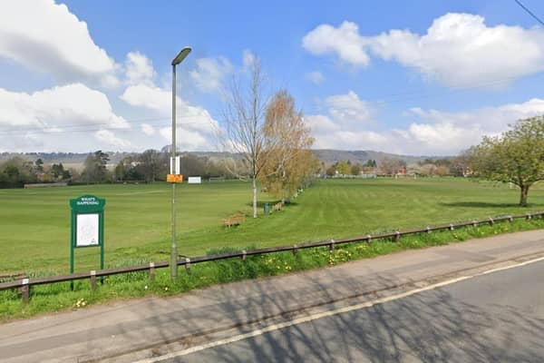 View of Master Park from Victoria Lane, Oxted. (Credit: Google Street View)