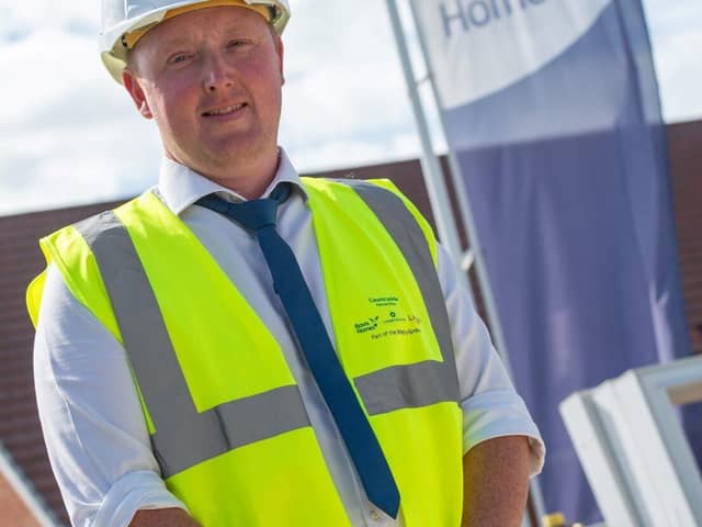 Orchard Park site manager and award winner Matt Shelley