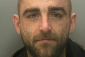 Christopher Potter, from Epsom, pleaded guilty to breaking into eight homes and stealing thousands of pounds worth of jewellery, watches and electronics as well as three counts of fraud by using stolen bank cards. Picture courtesy of Surrey Police