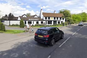 Visual of proposed McDonald's on Portsmouth Road, Cobham. (Credit: McDonald's/ Elmbridge Borough Council planning documents)