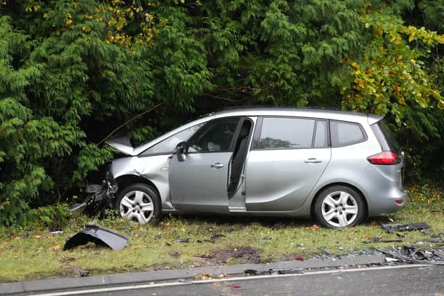 A man has been taken to hospital with ‘serious injuries’ after a collision, which resulted in the full closure of an A-road in West Sussex. Photo: Freelance