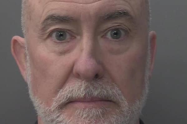 Paul Sander, 61, of Chertsey, was sentenced at Guildford Crown Court on Monday (February 17), after pleading guilty to 10 offences. Picture courtesy of Surrey Police