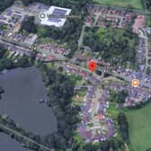 Police were called to Send Road following reports of a collision between two vehicles and a pedestrian. Picture courtesy of Google