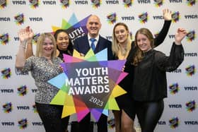 YMCA Short Breaks team celebrating their win. Picture: YMCA England and Wales
