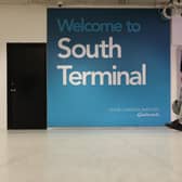 Sussex Police have deployed their Expolsive Ordnance Disposal team to London Gatwick’s South Terminal following the discovery of a ‘suspected prohibited item’ in luggage. Picture by Hollie Adams/Getty Images