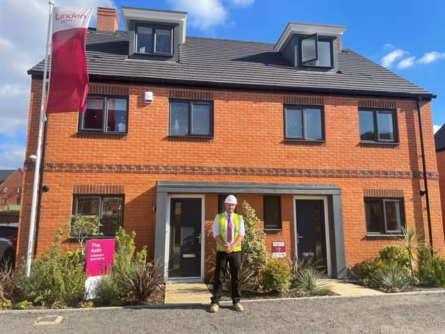 James Berry, site manager at Vistry’s Hounsome Fields location in Basingstoke