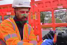 Openreach engineers are working in the area.