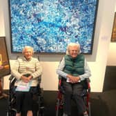 Residents Jeanne and Rosemary at The Affordable Art Fair