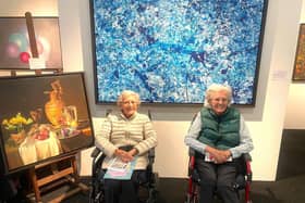 Residents Jeanne and Rosemary at The Affordable Art Fair