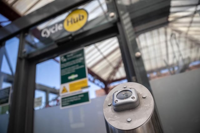 Cycle hub at Hove