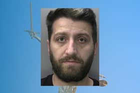Adrian Lugjaj, 31, from Ashford, pleaded guilty to four charges including two counts of possession with intent to supply, being concerned in the supply of drugs and money laundering. Picture courtesy of Surrey Police