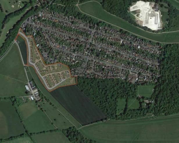 View of proposed Langley Vale development. (Credit: Fairfax Aspire Ltd/ Epsom and Ewell Borough Council planning documents)