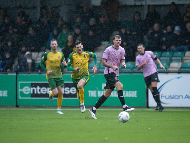 Horsham FC edged out Walton & Hersham 1-0 on a wet and windy afternoon at the Fusion Aviation Community Stadium