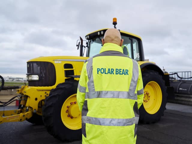 London Gatwick colleagues have completed more than 4,000 hours of training as the airport prepares to deal with adverse weather conditions this winter. Picture by Justin Lambert