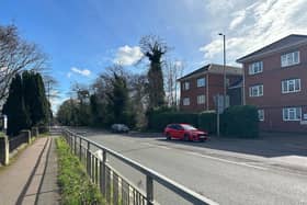 All was quiet on Saturday morning in West Byfleet at the centre of the diversion route for the first ever full daytime closure of a stretch of the M25.