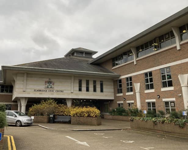 Elmbridge Civic Centre, Esher. Taken by LDR and cleared for use by LDRS partners.