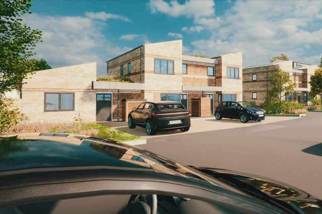 View east along the Hawarden Road. (Credit: Tandridge District Council/ Mackellar Schwerdt Architects LLP)