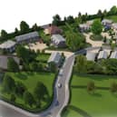 CGI of proposed development, off Eastbourne Road in South Godstone. (Credit: Cavello Homes Ltd/Tandridge District Council)