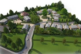 CGI of proposed development, off Eastbourne Road in South Godstone. (Credit: Cavello Homes Ltd/Tandridge District Council)