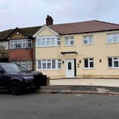 Outside 18 Edwards Way, Ashford. (Credit: Spelthorne Borough Council planning documents/ Homz 2024) Permission for use.