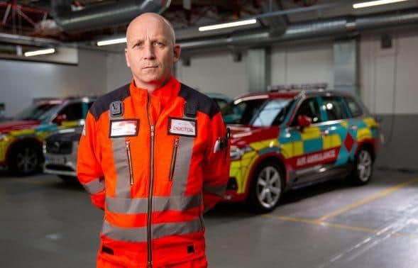 Dr Duncan Bootland, Medical Director of Air Ambulance Charity Kent Surrey Sussex