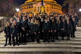 Weydon students at the Royal Albert Hall. Picture: submitted