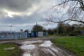 Surrey County Council's recommended safe route to Esher High School  (image Palamena Naydenova)