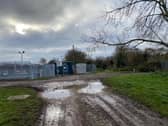 Surrey County Council's recommended safe route to Esher High School  (image Palamena Naydenova)
